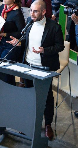 Ewen Lemoine lors d’un séminaire en management et stratégie